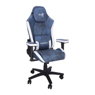 GAMING CHAIR (เก้าอี้เกมมิ่ง) AEROCOOL GAMING CROWN (STEEL BLUE) (CROWN-SB) (สินค้าต้องประกอบก่อนใช้งาน) // เก้าอี้เกมมิ่ง