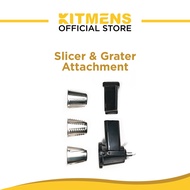 Slicer & Grater Attachment For Kitmens KM-B5 Stand 3 Accessory-Slicing Blade Coarse & Fine Shredder 