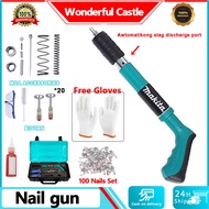 Makita Nail Gun Manual Steel Nail Gun Concrete Ceiling Rivet Tool Steel Rivet Gun Nail Punching Gun