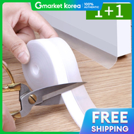 1+1 Door Gap Blocker Crevice Blocker Windproof Tape for Entrance Windows 5m Length Draft
