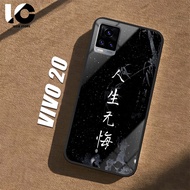 HP Casing VIVO V20 Softcase VIVO V2025 V2024 Glossy Case Shiny Glass Casing Protective Mobile Phone 