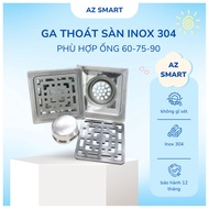 [Liquidation] Floor Drain Funnel, Floor Drain, Solid Cast 304 Stainless Steel, Face 12x12, Face 15x1