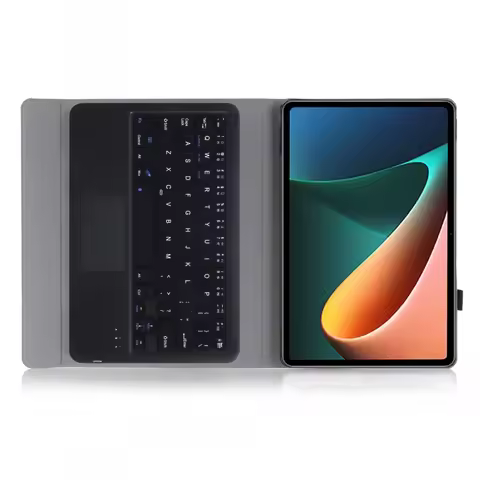 Keyboard Case With Touchpad For Xiaomi pad 5 Pro Smart Case Ultra Thin Tablet Leather Touch Keyboard