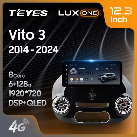 TEYES LUX ONE For Mercedes-Benz Vito 3 W447 2014 - 2024 Car Radio Multimedia Video Player Navigation