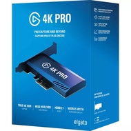 Elgato 4K PRO - Internal PCIe 4K 60fps Video Gaming Capture Card With VRR Passthrough