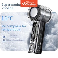 Transparent Mecha FAN.X05 High Speed USB Turbo Fan Handheld 100 Levels Strong Wind Portable Mini Str