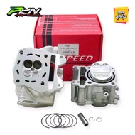 Cylinder Head Set Hispeed 19/22 With Cnc Piston For PCX160 GIORNO LEAD125 Model Size 60-61-62-63 Mm 