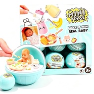 Authentic MGA MiniVerse Mini Simulation Baby Surprise Blind Ball Baby Doll Feeding Scene DIY Handmad