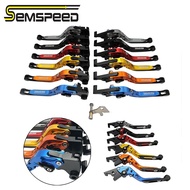 Semspeed Motorcycle Accessories CNC Foldable Extendable Brake Clutch Levers For Yamaha XMAX250 125 300 400 2017-2022