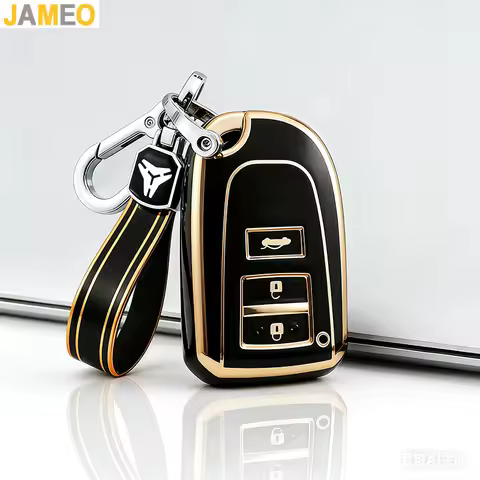 For Toyota Aygo 2017 2018 Yaris Porte Spade Hiace Regiusage TPU Car Key Cover Remote Fobs Case Keych