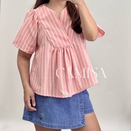 PLUS Preya (XL - 4XL) V-Neck Top