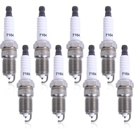 7164 Iridium Spark Plugs Compatible with 1997-2010 Ford F150 V8 4.6 5.4 Ford Expedition Explorer Mus