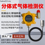 Split Oxygen Gas Detector CO Carbon Dioxide Split Gas Concentration Detector H2 Gas Alarm
