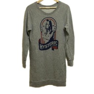 TELIC HYSTERIC GLAMOUR LAMO Dress Sweatshirt gray Knee-length blue Red Women Long sleeves Direct fro