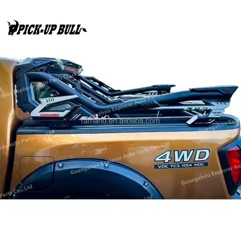 BR Universal Steel Roll Bar for 4x4 Pickup Truck D Max with LED for Hilux Isuzu Dmax Ranger Sport Ro
