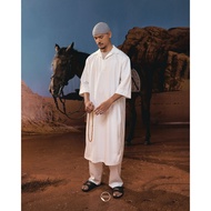 JUBAH FAHD IN OFF WHITE