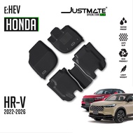 JUSTMATE HONDA พรมปูพื้นรถยนต์ HRV 2022 - 2027 e:HEV