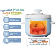 BabySafe - Slow Cooker MPASI | Multipurpose Slow Cooker | Multifunction Slow Cooker | Digital Slow C