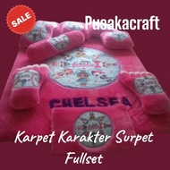 FULL SET SURPET FUR CARPET 150x200 FOAM 3, 4, 8, 10cm