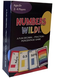 Numbers Wild - a Fun Fraction, Decimal, Percentage Math Game for Kids 8-12! Match Number or Color to