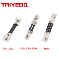 FL-2 Shunt lớp B Ampe kế DC được gắn với đặc biệt 75A 100A 150A 200A 250A 300A 75mV 0.5 mangan Đồng