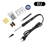 Aideepen With Switch 80W AC220V 908S Wired Soldering Iron Internal Heat LED Digital Display Adjustab