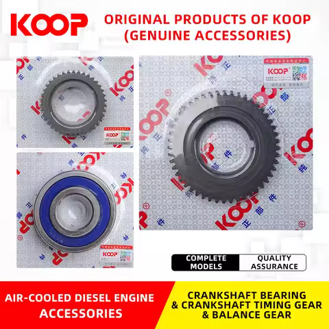 KOOP Powered Micro-cultivator Crankshaft/Timing/Transmission gear 170F178F186F188F Air-cooled diesel