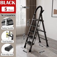 4/5/6/7 Steps Folding Ladder Multi-Function Ladder Workbenches home ladder aluminum ladder