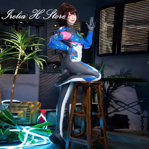 Irelia H DVA Cosplay Costume for women dvaSong Hana jumpsuit Anime game costume