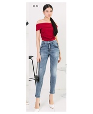 FZL Celana jeans skinny cewek | jeans pensil JL kekinian