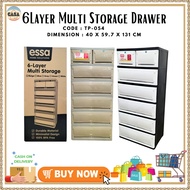 (NEW ITEM) TP-054 6 LAYER MULTI STORAGE DRAWER/DAMITAN/DRAWER/LAGAYAN NANG DAMIT