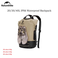 Naturehike กระเป๋าเก็บ IPX6กระเป๋าเป้สะพายหลังกันน้ำ20/30/40L พับเก็บได้น้ำหนักเบาเพียง430กรัมสำหรับ