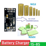 Bảng Mô-đun Sạc Pin NiMH NiCd 1S -8S Cell 2S 3S 4S 5S 6S 7S 1.2V 2.4V 3.6V 4.8V 6V 7.2V 8.4V 9.6V pi