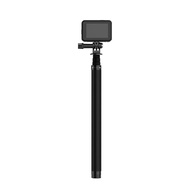 TELESIN 1.16M Carbon Fiber Selfie Stick Adjustable length Monopod 1/4 Screw Hole For GoPro/Insta360 X4/X3/Insta360 ACE Pro/ONE X2/RS/GO 3/DJI Osmo Action 4 3