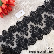 BORDERLACE DOUBLE LAYER MURAH&JIMAT SESUAI UNTUK SEMUA JENIS BAJU KURUNG,JUBAH, DRESS DAN LACE PADA 