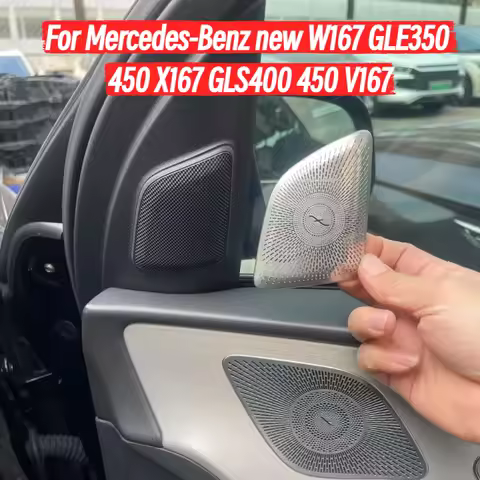 For Mercedes-Benz new W167 GLE350 450 X167 GLS400 450 V167 modified A-pillar tweeter cover 2020+