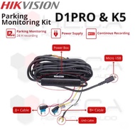 HIKVISION Parking Monitoring 24h D1PRO & K5 Hardwire Kit Cable Dashcam Recording Low Power Protectio