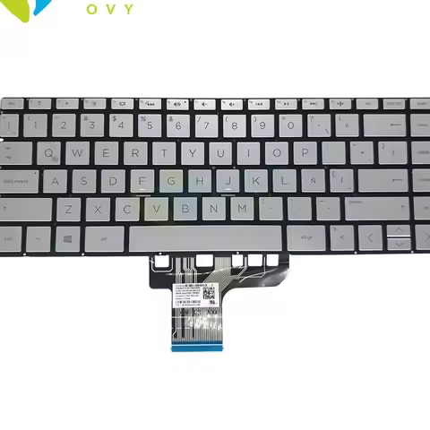 Latin Fit Spain Keyboard Backlight For HP Pavilion 13-AN 13-AN0010NR 13-AN0012LA Laptop Keyboard Bac