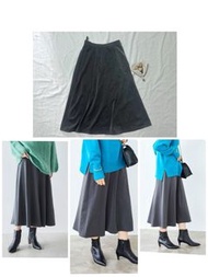 le.coeur blanc 啞光緞面半喇叭裙 人魚裙 魚尾魚 長裙 半身裙 半截裙 日系 日本品牌 日本牌子 日牌 日系衣服 日本衣物 日本衫 日牌衣服 日本代購⼃