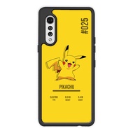Case Casing LG Velvet V60 V50 V40 V30 G8x G8 G7 G6 Q7 Pokemon Pikachu YD0666 Hardcase S5