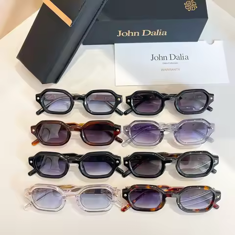 For JOHN DALIA JD PROJECT SERIES P05 Top High Quality Sunglasses for Men Style Fashion Design Sungla