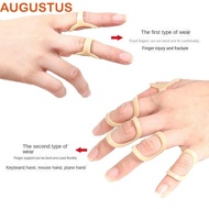 AUGUSTUS Oval Finger Splint, Ring Sleeve Finger Cuff Finger Splint Support, Finger Support Protector Oval Waterproof Skin Finger Joint Stabilizer Reduce Soreness