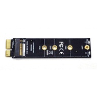 M.2 PCIe Adapter, M.2 M Key NVME SSD to PCI Express 3.0 X1 Host Controller Expansion Card, Support 2