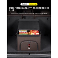 For Hongqi H5 H6 H7 H9 E-QM5 HS3 HS5 HS6 HS7 E-HS3 LS5 Car trunk Foldable storage box shoe storage o