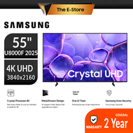 [Delivery By Seller] Samsung 50/55/65" CU8000/DU8000/U8000F 4K Crystal UHD Smart TV/Smart AI TV | UA