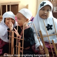 Angklung interaktip 1 set 8 nada