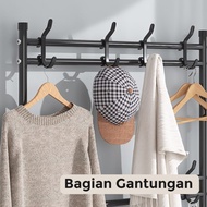 GREENLAND BIG STAND ANGER RAK BAJU BESI 5 TINGKAT GANTUNGA BAJU TEMPAT - PAWYOU STORE