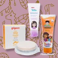 Pigeon Bedak Bayi Set Skincare Remaja Kosmetik Anak