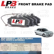LPB E-PRO SEMI METALLIC FRONT BRAKE PAD PEUGEOT 406 2.0