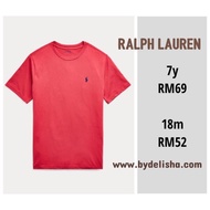 RL Kids/Boy/Baby Small Logo T-Shirt Red